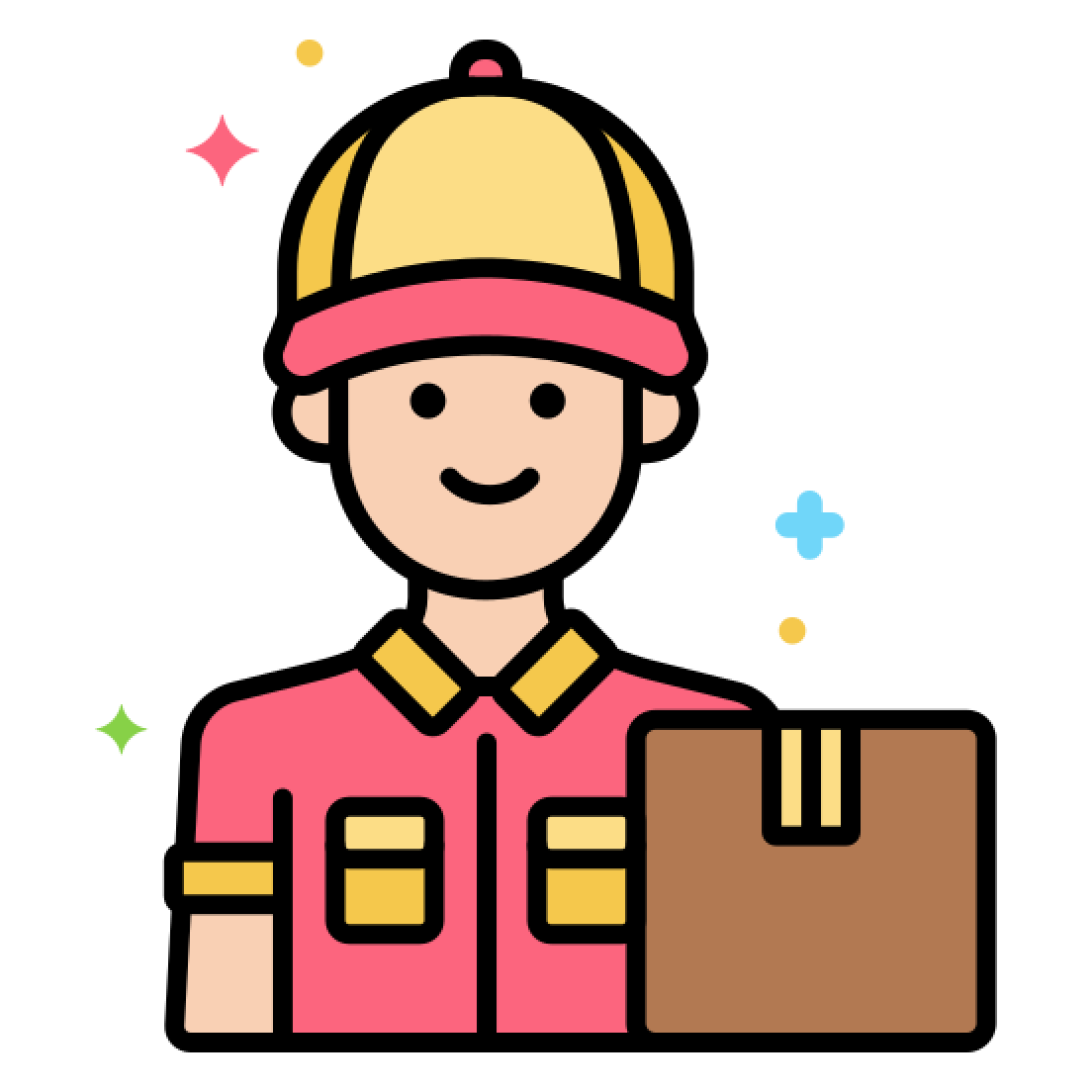 Moza Go delivery driver